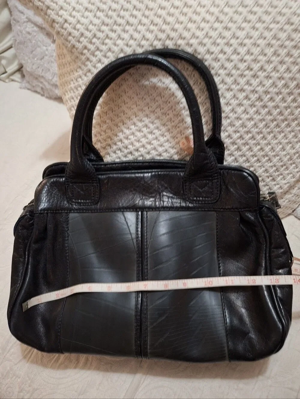 Passchal black satchel